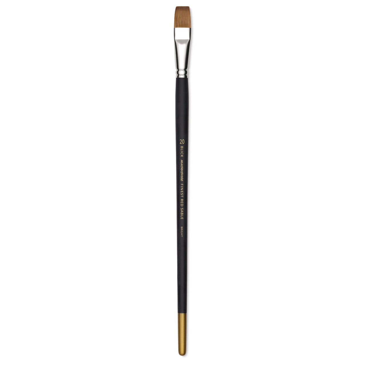 Blick Masterstroke Finest Red Sable Brush - Bright, Size 20, Long Handle